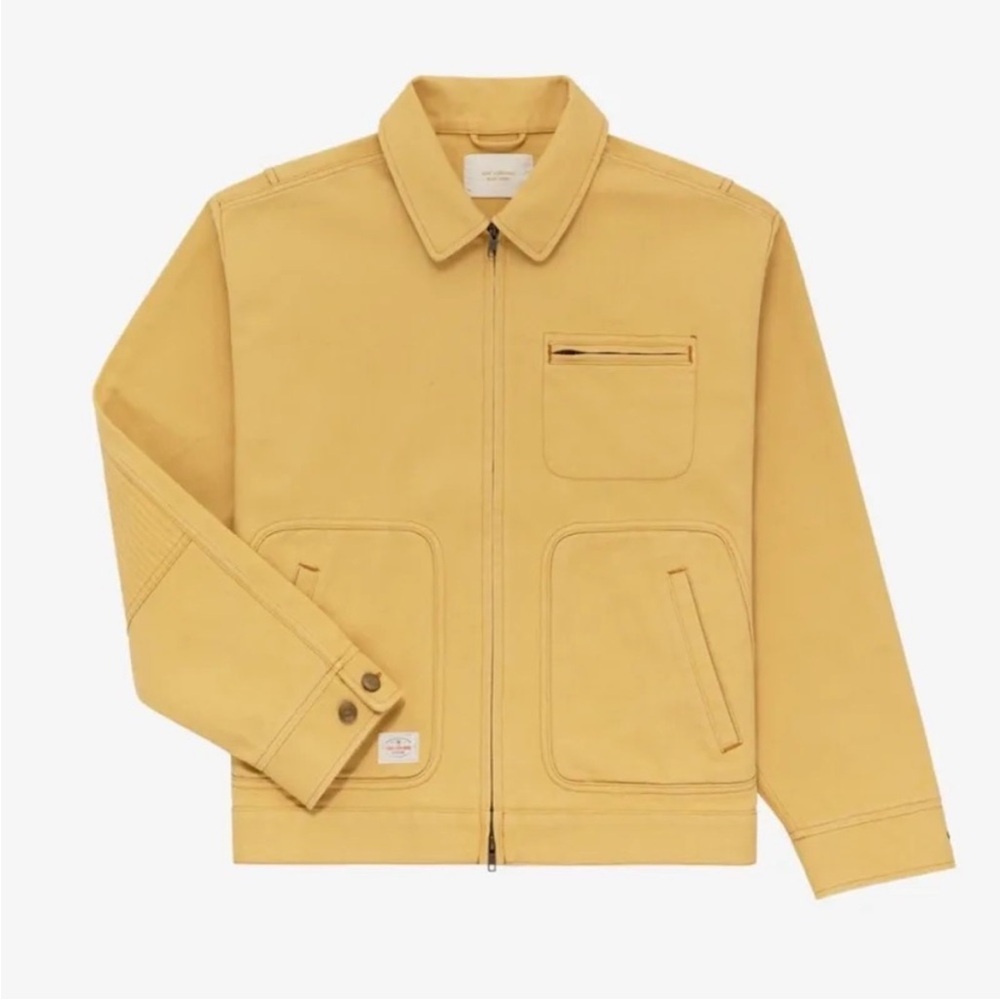 Aime Leon Dore Yellow Lightweight Shirt Jacket